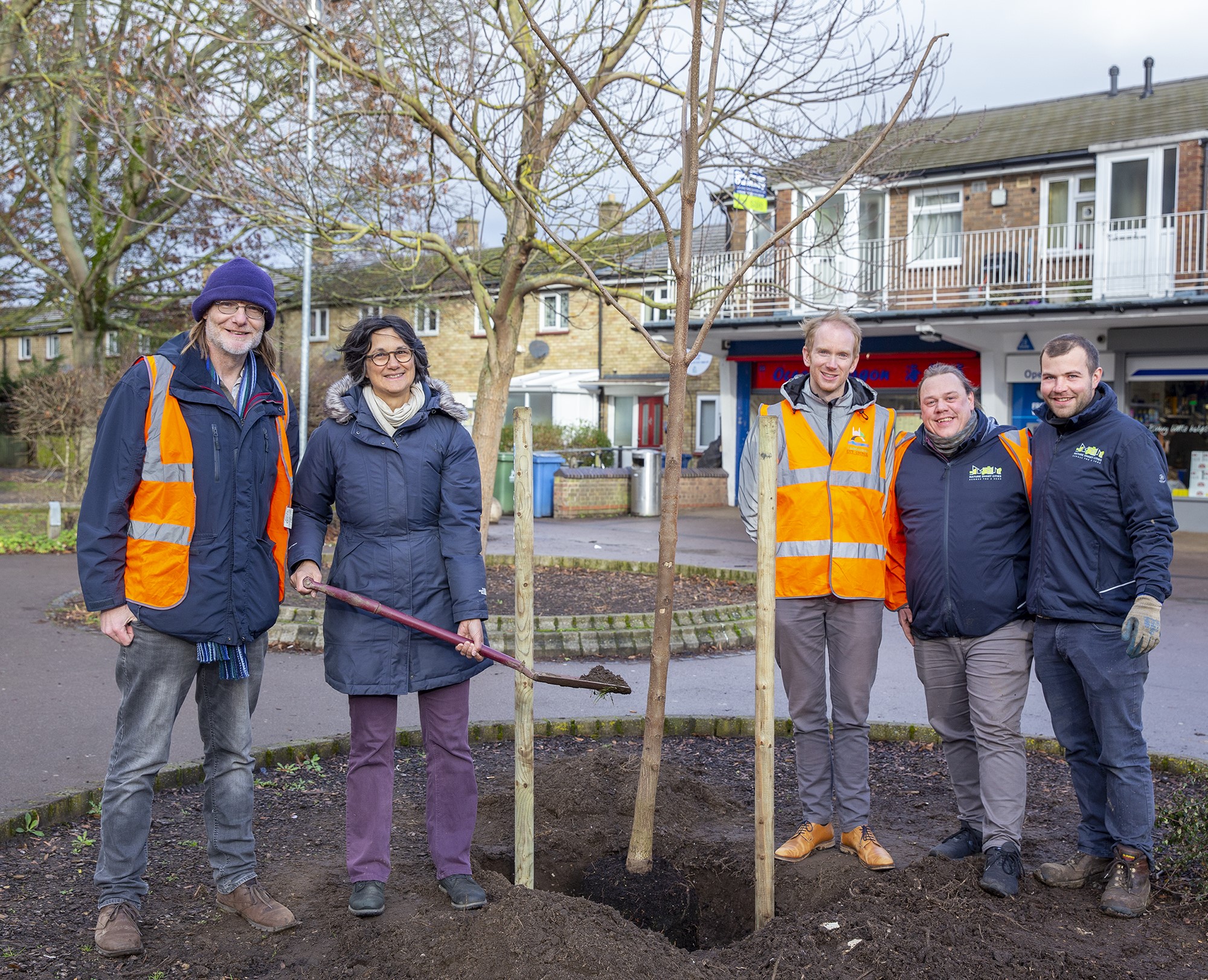 The Cambridge Canopy Project commences planting new trees in the City